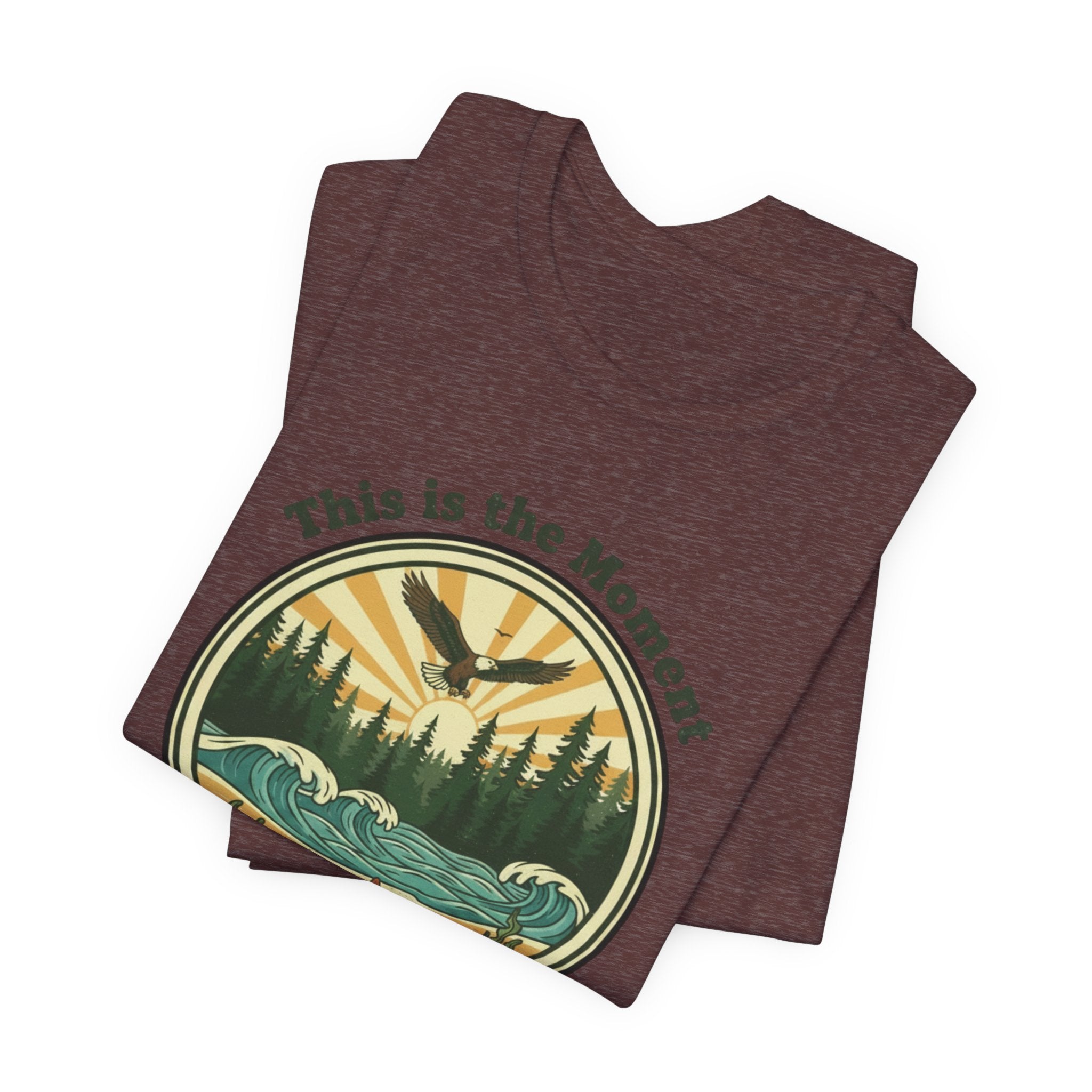 This Is the Moment T-Shirt — Vintage Outdoor Adventure Tee
