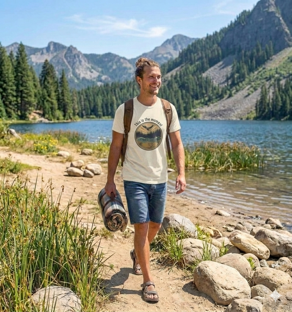 This is the Moment - Pacific Northwest Beach T-Shirt