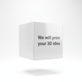 Cube with text We will print your 3D idea