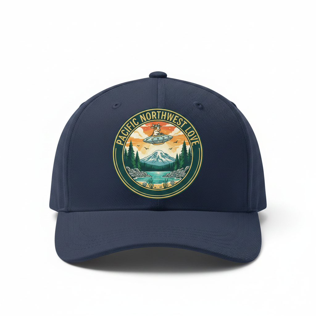Navy blue hat - Pacific Northwest Love